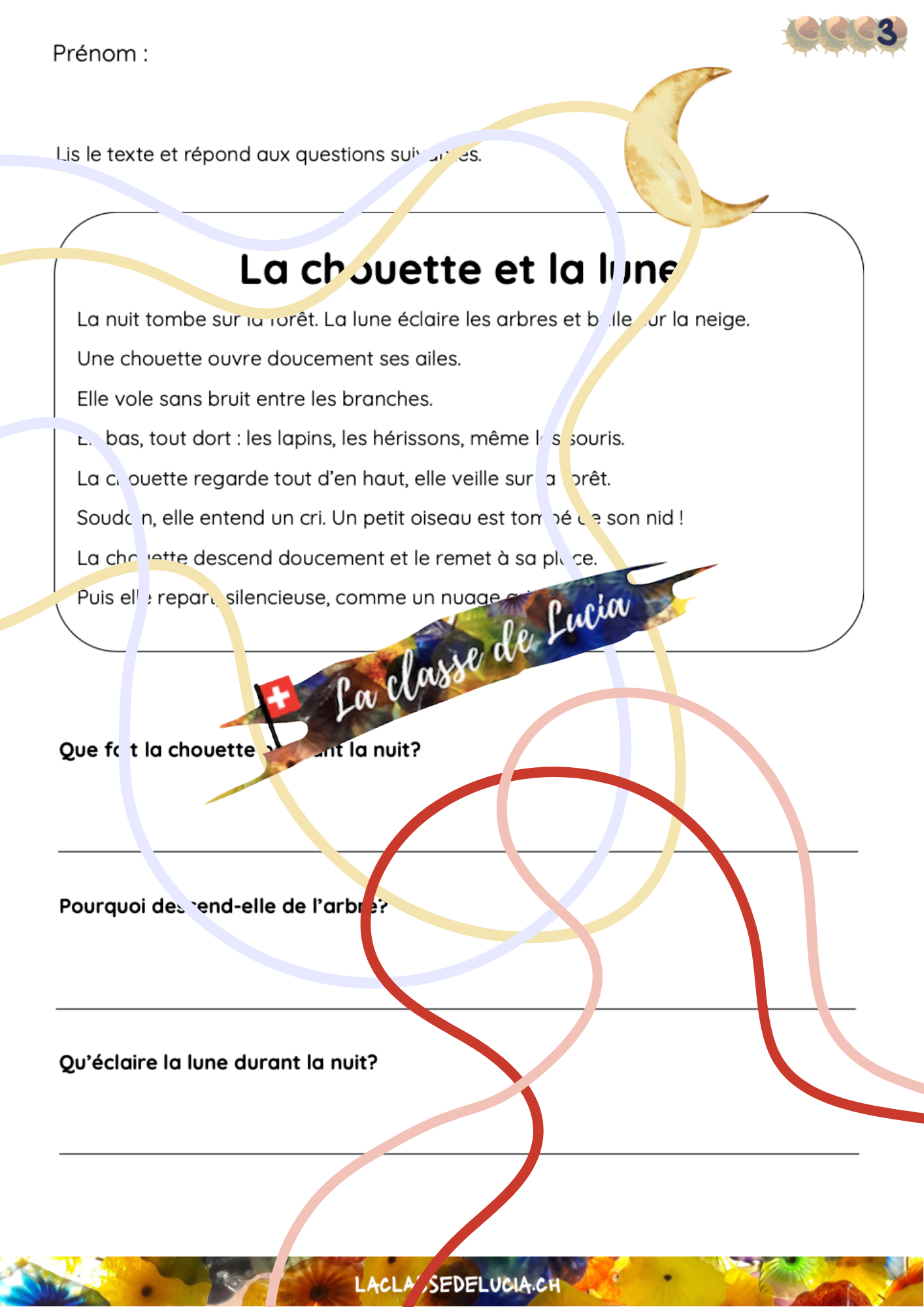 Français - 3H-4H - Lecture-compréhension – Image 11