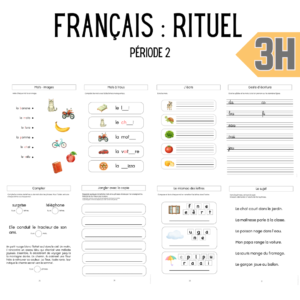 Français – 3H – Rituel – période 2